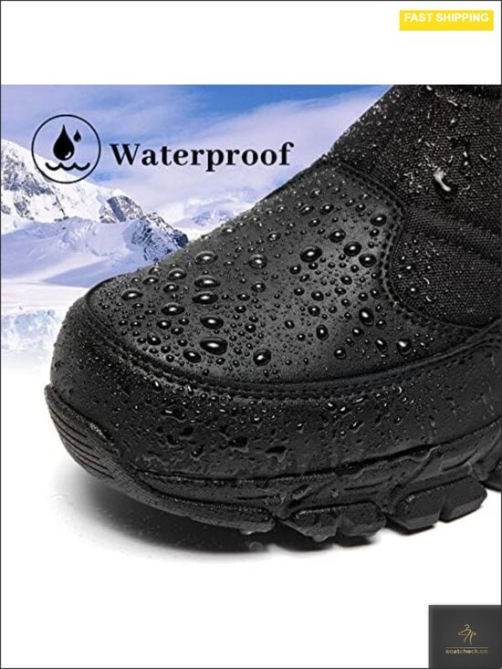 Men\'s Waterproof Snow Boots Mid-Calf Zipper Winter Outdoor Lightweight Non-Slip main image 4